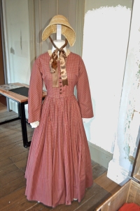 Bridget would have worn something like this simple dress...Hyde Park Barracks Museum.